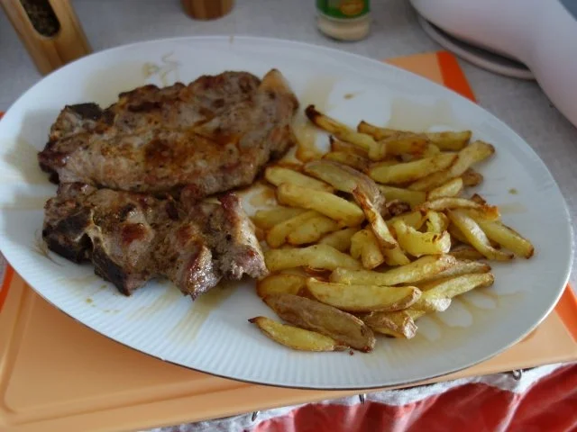 Gebratenes vom Schopf mit Knochen - Rezept - Bild Nr. 4