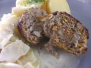 Dänische Karbonader (Krepinetter) mit Sahnekohl - Rezept - Bild Nr. 2