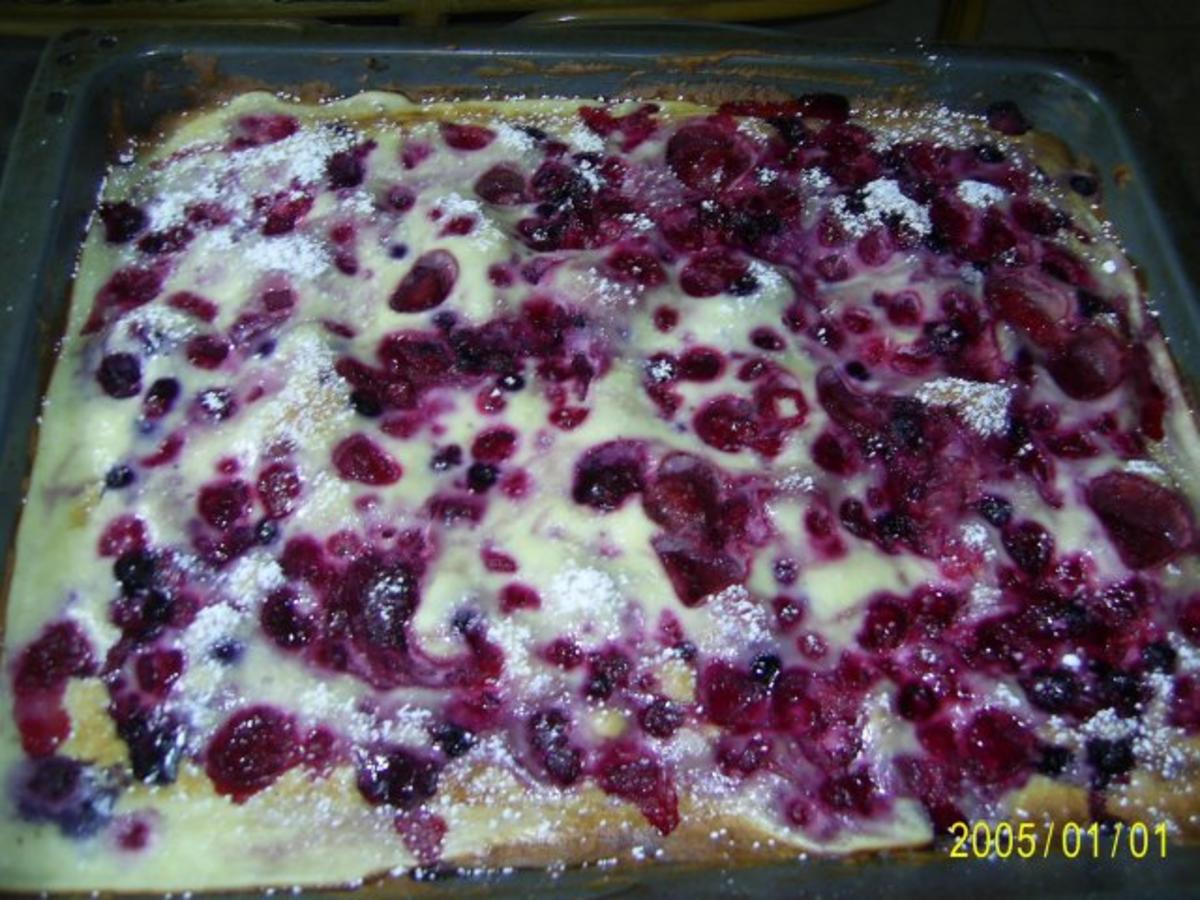 Kuchen: Beerenkuchen mit Guss und feinem Aroma - Rezept - Bild Nr. 9