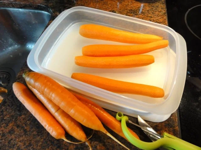 Gemüse:   KAROTTEN - JULIENNE - Rezept - Bild Nr. 3