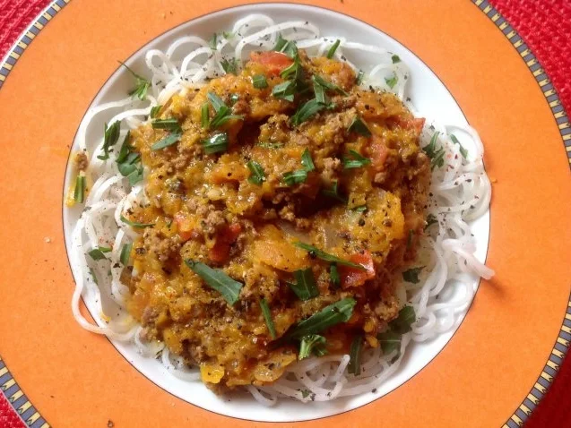 Rezept: Kürbis Bolognese Kürbis Bolognese - Rezept