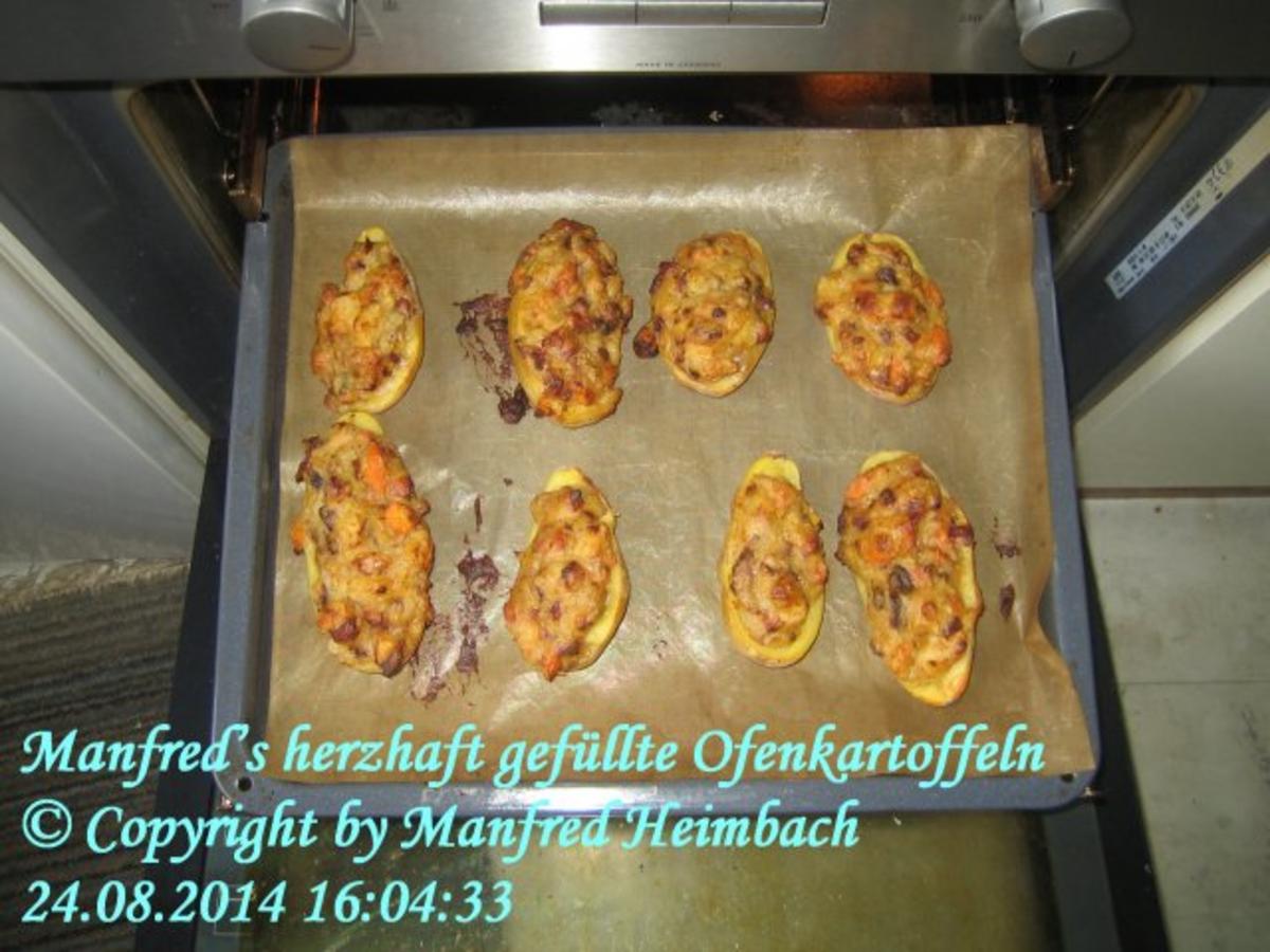 Gemüse – Manfred’s herzhaft gefüllte Ofenkartoffeln - Rezept - Bild Nr. 3