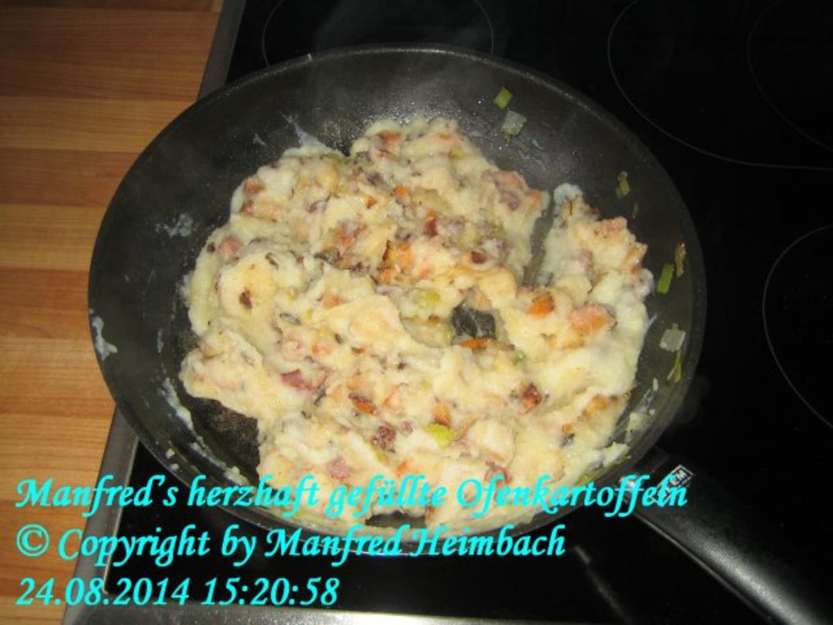 Gemüse – Manfred’s herzhaft gefüllte Ofenkartoffeln - Rezept - Bild Nr. 5