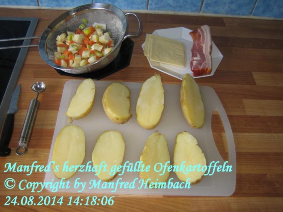 Gemüse – Manfred’s herzhaft gefüllte Ofenkartoffeln - Rezept - Bild Nr. 10