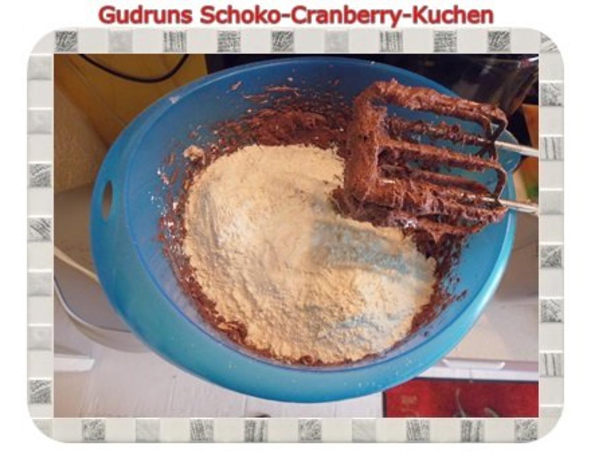 Kuchen: Schoko-Cranberrykuchen - Rezept - Bild Nr. 10
