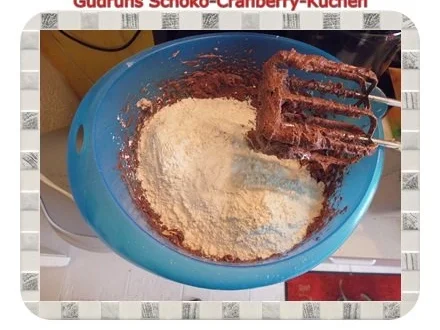 Kuchen: Schoko-Cranberrykuchen - Rezept - Bild Nr. 10