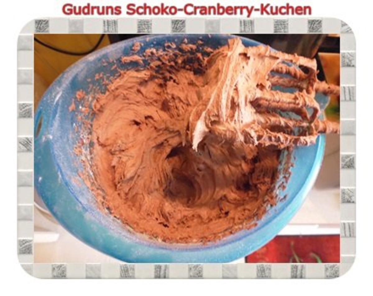 Kuchen: Schoko-Cranberrykuchen - Rezept - Bild Nr. 11