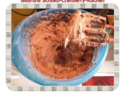 Kuchen: Schoko-Cranberrykuchen - Rezept - Bild Nr. 11