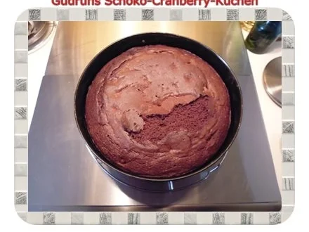 Kuchen: Schoko-Cranberrykuchen - Rezept - Bild Nr. 14