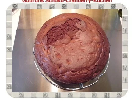 Kuchen: Schoko-Cranberrykuchen - Rezept - Bild Nr. 15