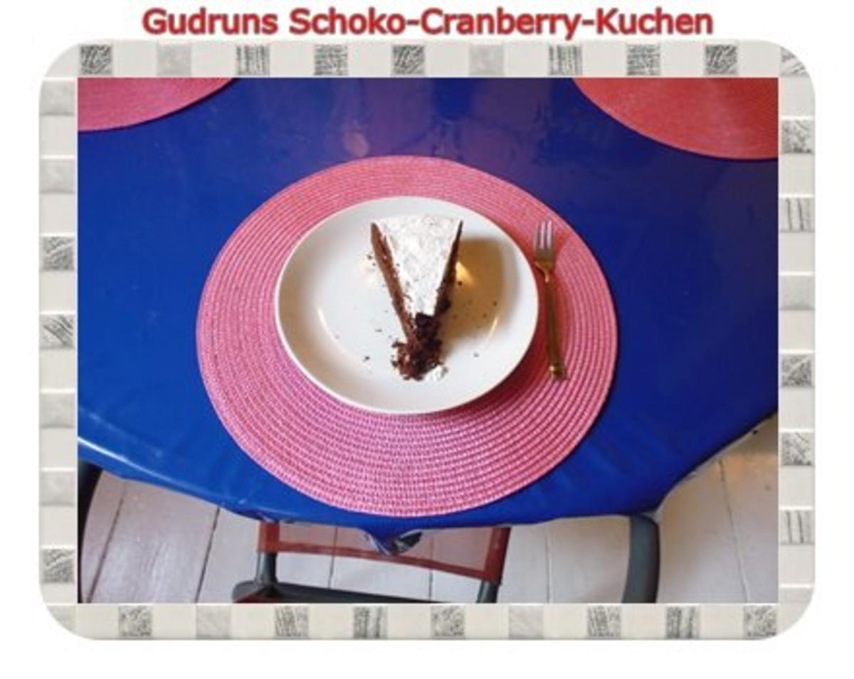 Kuchen: Schoko-Cranberrykuchen - Rezept - Bild Nr. 17