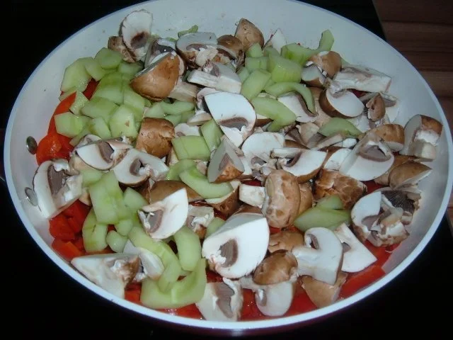 Pfannengericht: Schnitzel - Gemüse - Rezept - Bild Nr. 5