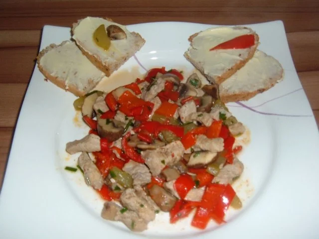 Pfannengericht: Schnitzel - Gemüse - Rezept - Bild Nr. 9