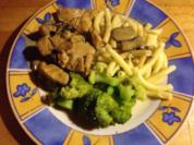 Putengeschnetzeltes Jägerart - Rezept