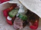 Thunfisch-Wrap mit Schwarze-Bohne-Paste - Rezept
