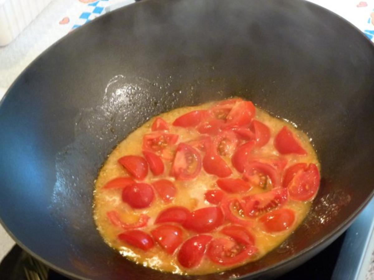 Knoblauch-Tomatenspaghetti - Rezept - Bild Nr. 3