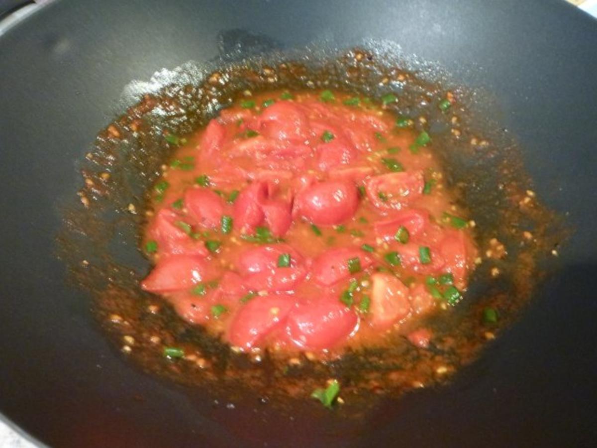 Knoblauch-Tomatenspaghetti - Rezept - Bild Nr. 4