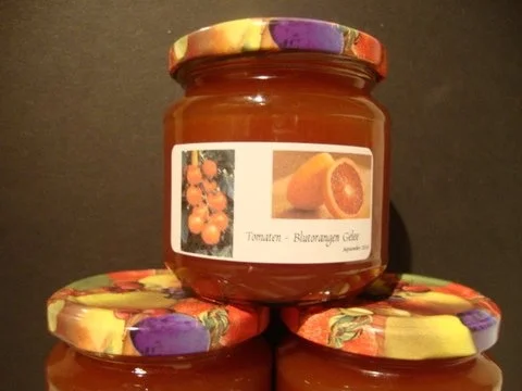 Süßes Tomaten-Blutorangen Gelee - Rezept - Bild Nr. 8