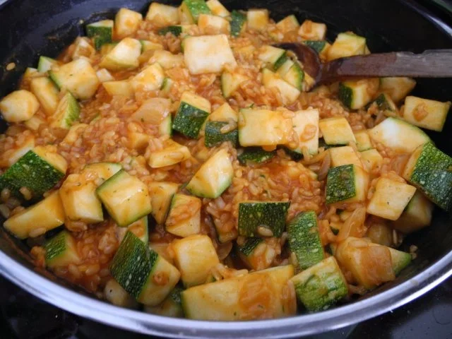 Tomatenreis mit Zucchini - Rezept - Bild Nr. 7