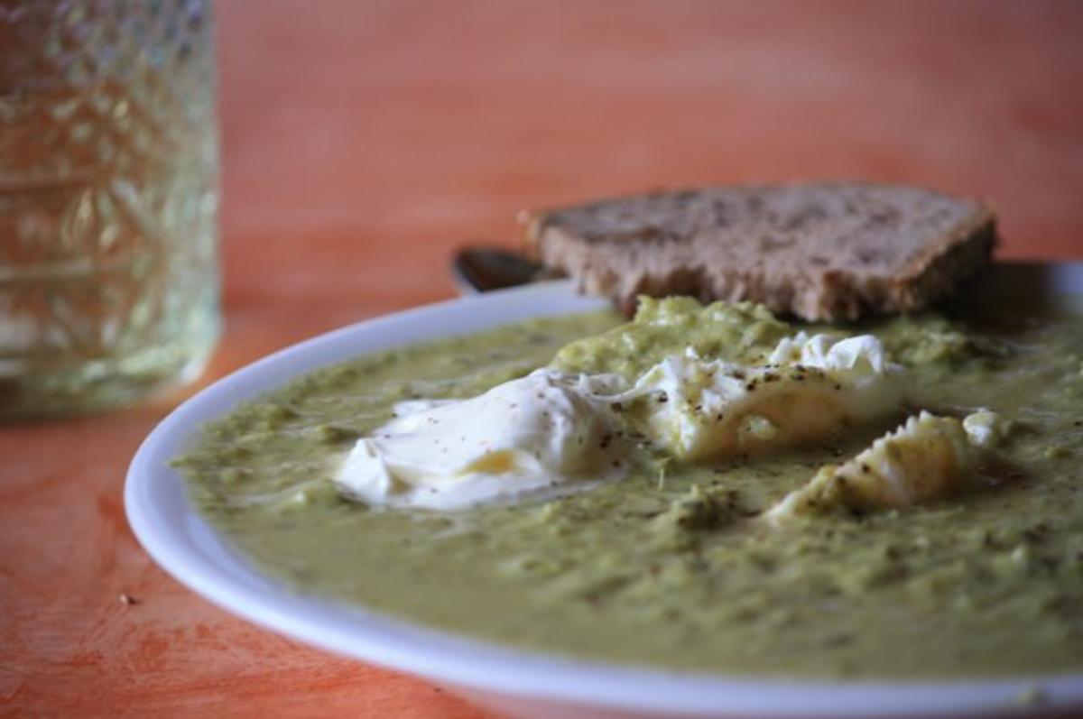 Suppe: Grüne Bohnen-Erbsen-Cremesuppe - Rezept