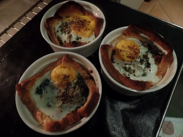 Rezept: Spinat-Törtchen mit Ei Bild Nr. 2 Spinat-Törtchen mit Ei - Rezept - Bild Nr. 2