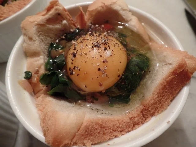 Rezept: Spinat-Törtchen mit Ei Bild Nr. 3 Spinat-Törtchen mit Ei - Rezept - Bild Nr. 3