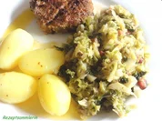 Gemüse:   WIRSING einfach, nach unserem Geschmack - Rezept