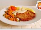 Minutensteak nappiert mit Sauce Café de Paris, dazu gedünstetes Gemüse und ... - Rezept