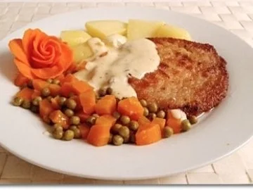 Minutensteak nappiert mit Sauce Café de Paris, dazu gedünstetes Gemüse und ... - Rezept - Bild Nr. 20