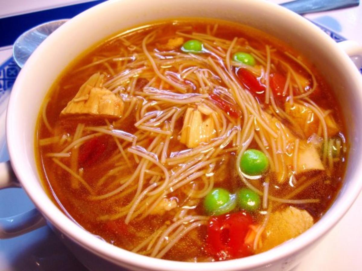 Chinesische Nudelsuppe - Rezept