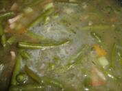 Grüne Bohnensuppe - Rezept