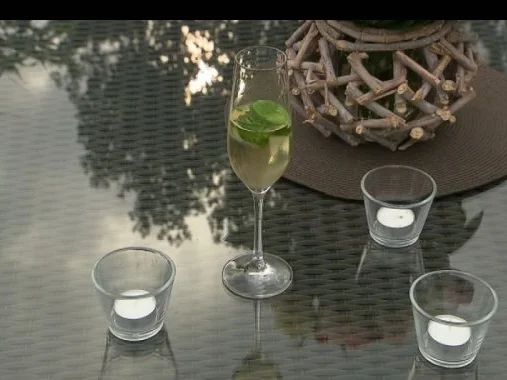 Basilikum-Sekt - Rezept