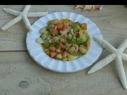 Papaya-Kräutersalat mit Cashewnüssen - Rezept