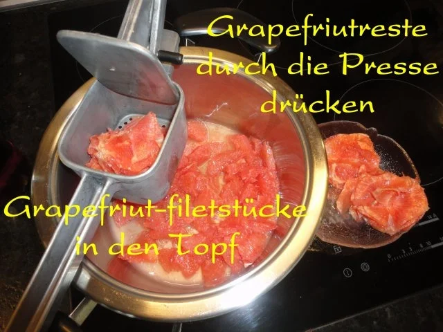rosa Grapefruit - Campari - Ingwerjam - Rezept - Bild Nr. 4
