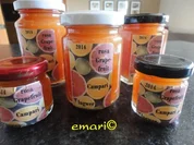 Rezept: rosa Grapefruit - Campari - Ingwerjam rosa Grapefruit - Campari - Ingwerjam - Rezept