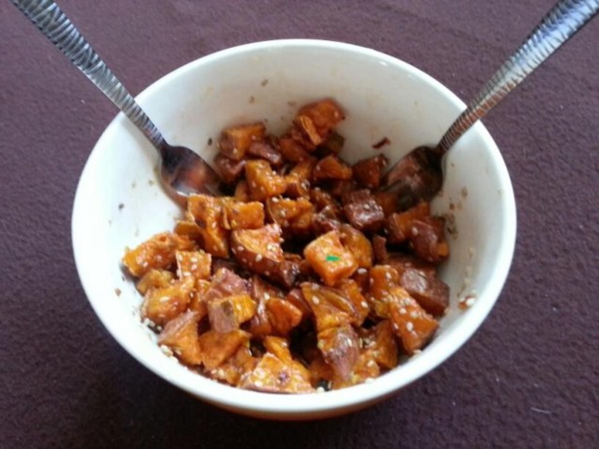 Frittierte Süßkartoffeln - Rezept mit Bild - kochbar.de