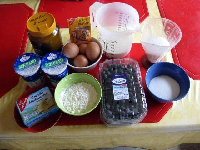 Heidelbeer - Schmand - Kuchen - Rezept - Bild Nr. 2