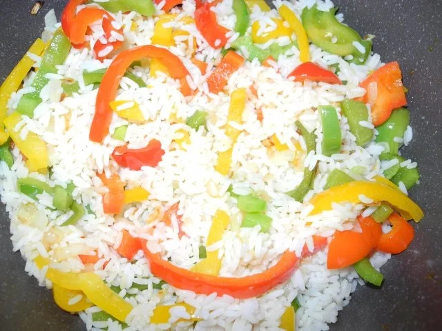 Hähnchen-Reis-Pfanne - Rezept - Bild Nr. 2