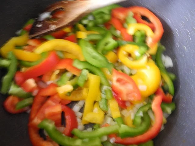 Hähnchen-Reis-Pfanne - Rezept - Bild Nr. 4