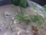 Wermut-Champignonsoße - Rezept