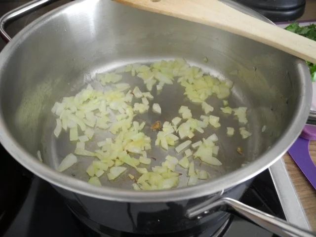 Kürbis - Gemüse - Brei mit Sahne - Tofu - Rezept - Bild Nr. 4