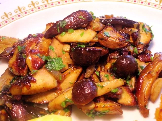 Rezept: Gemischte Waldpilze Bild Nr. 4 Gemischte Waldpilze - Rezept - Bild Nr. 4