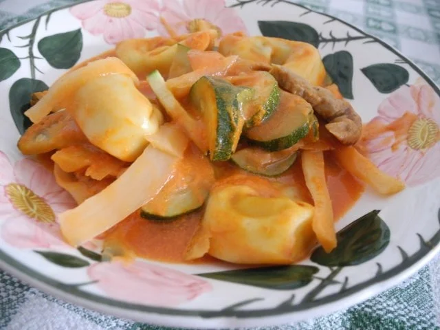 Tortellini - Gemüse - Pfanne mit Kokossahne - Rezept - Bild Nr. 2