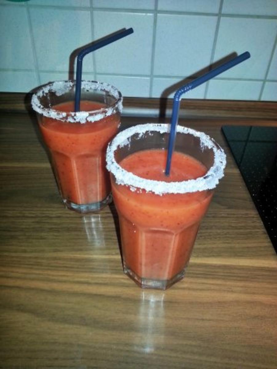 Strawberry Peach Daiquiri - Rezept