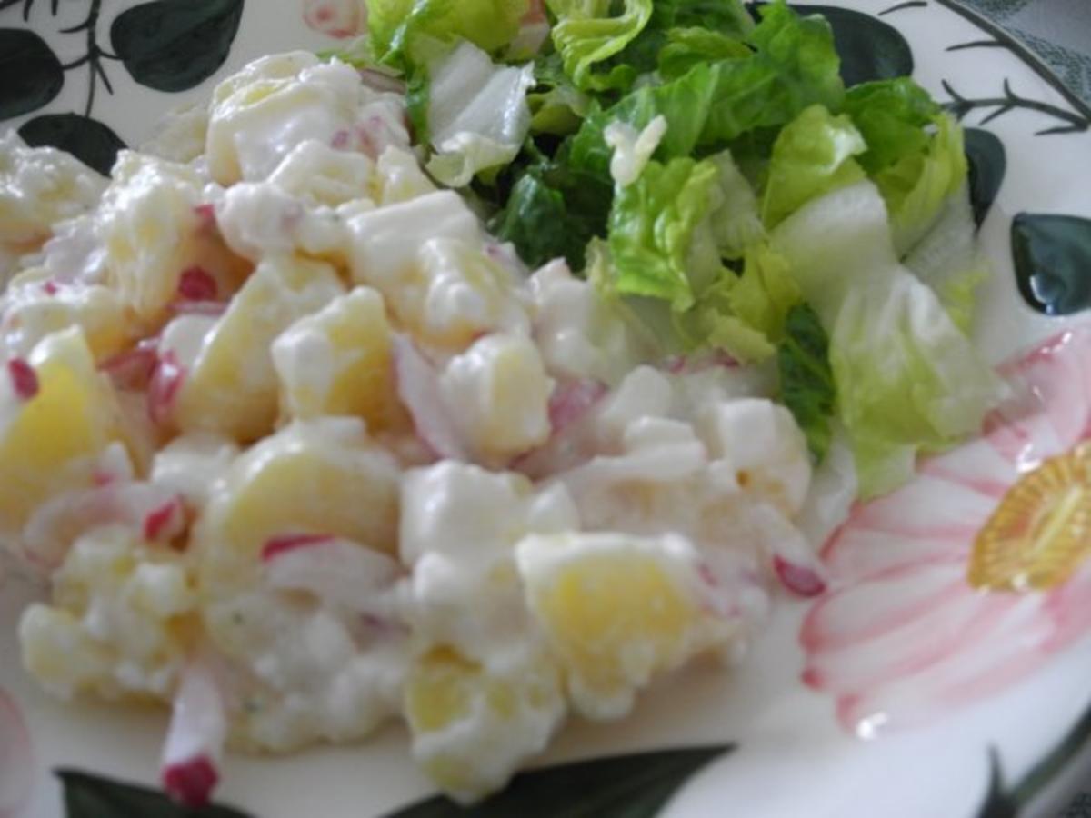 Kartoffelsalat mit Ziegekäse - Rezept - Bild Nr. 2
