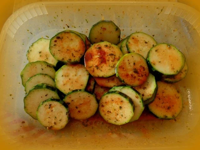 Zucchini-Scheiben zum Grillen - Rezept