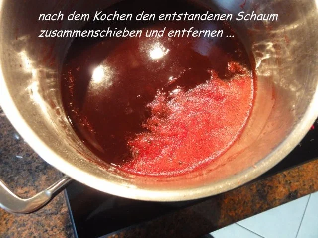 Rezept: M+G: SAUERKIRSCH - GELEE Bild Nr. 4 M+G: SAUERKIRSCH - GELEE - Rezept - Bild Nr. 4