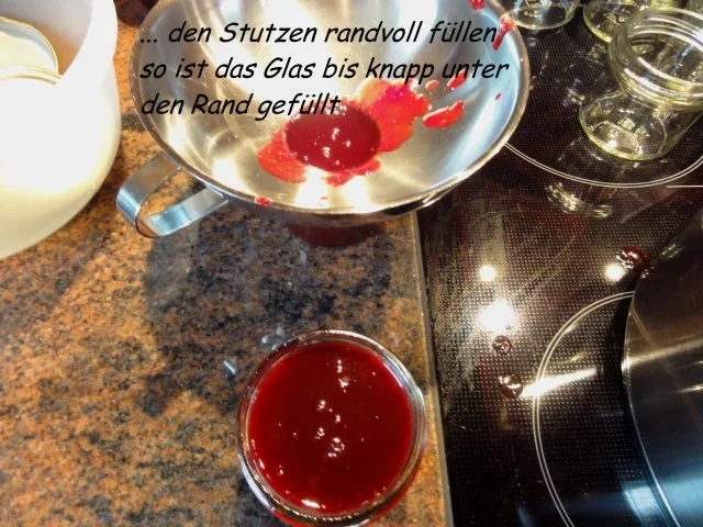 Rezept: M+G: SAUERKIRSCH - GELEE Bild Nr. 6 M+G: SAUERKIRSCH - GELEE - Rezept - Bild Nr. 6