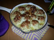 Blumenkohl mit Käsesauce überbacken - Rezept