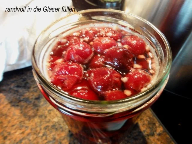 Einkochen:   SAUERKIRSCHEN - Rezept - Bild Nr. 6